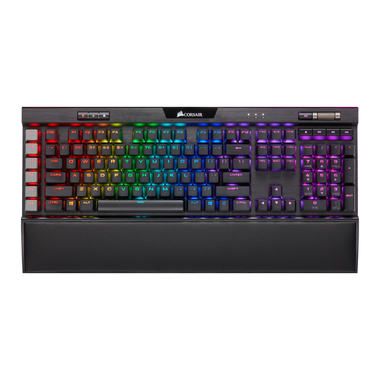 Corsair K95 RGB PLATINUM quick start guide
