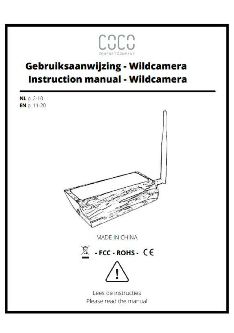 Comfort Company Wildcamera instruction manual