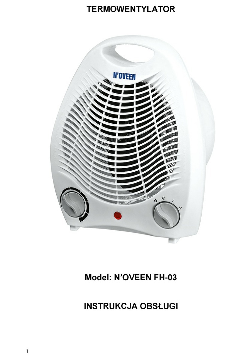 N'oveen FH03 User instructions