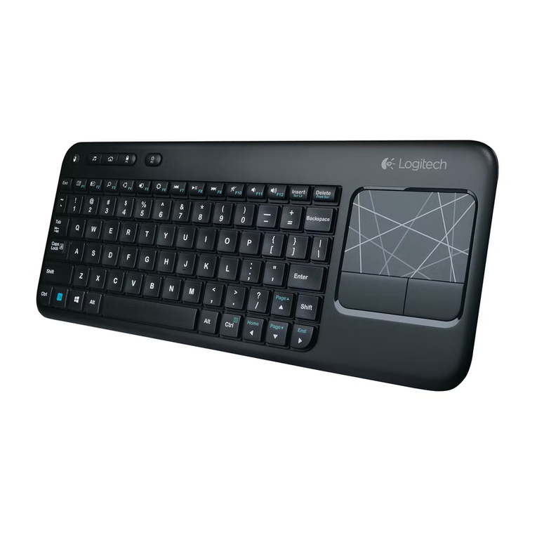 Logitech K400 user manual