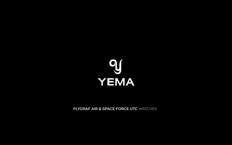 Yema Flygraf French Air & Space Force UTC User manual