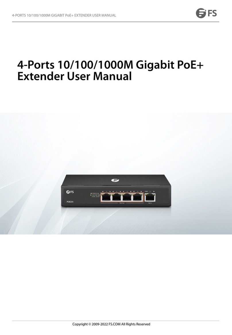 FS POEX4 User manual