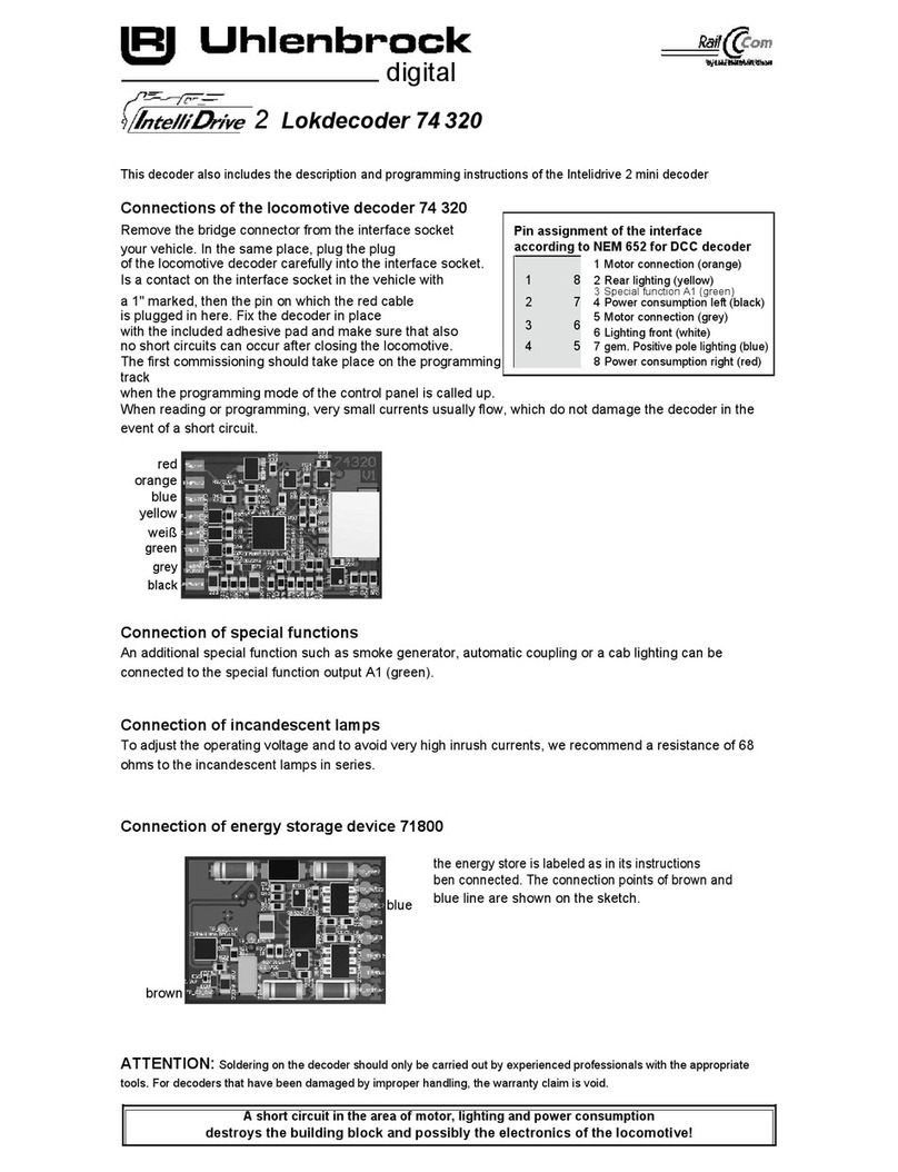 Uhlenbrock digital Intelli Drive 2 manual