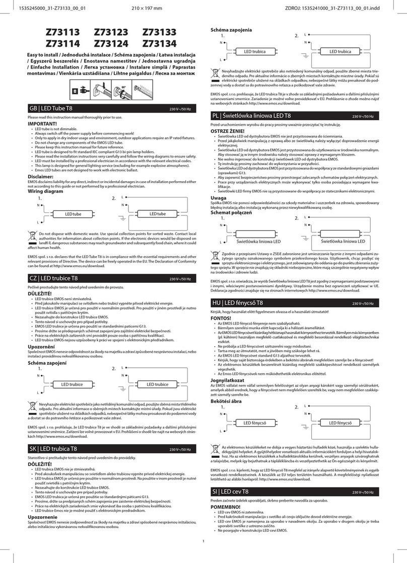 Emos Z73113 quick start guide