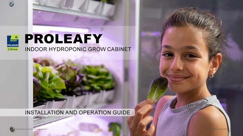 Palram PROLEAFY Operating instructions