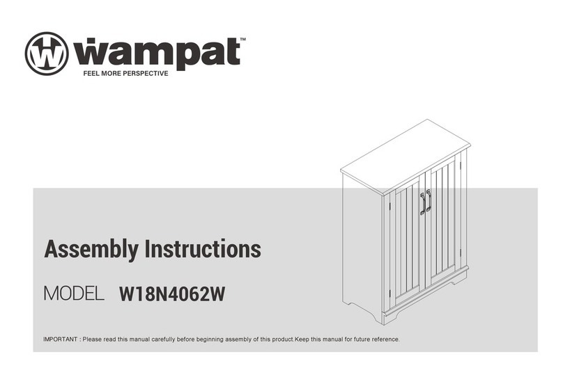 Wampat W18N4062W Assembly instructions