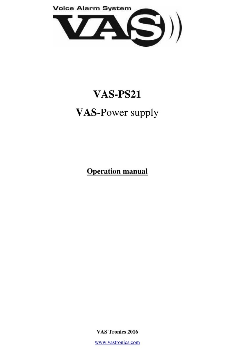 VAS PS21 Operation manual