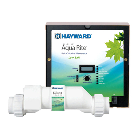 Hayward Goldline Controls Aquarite-CUL manual