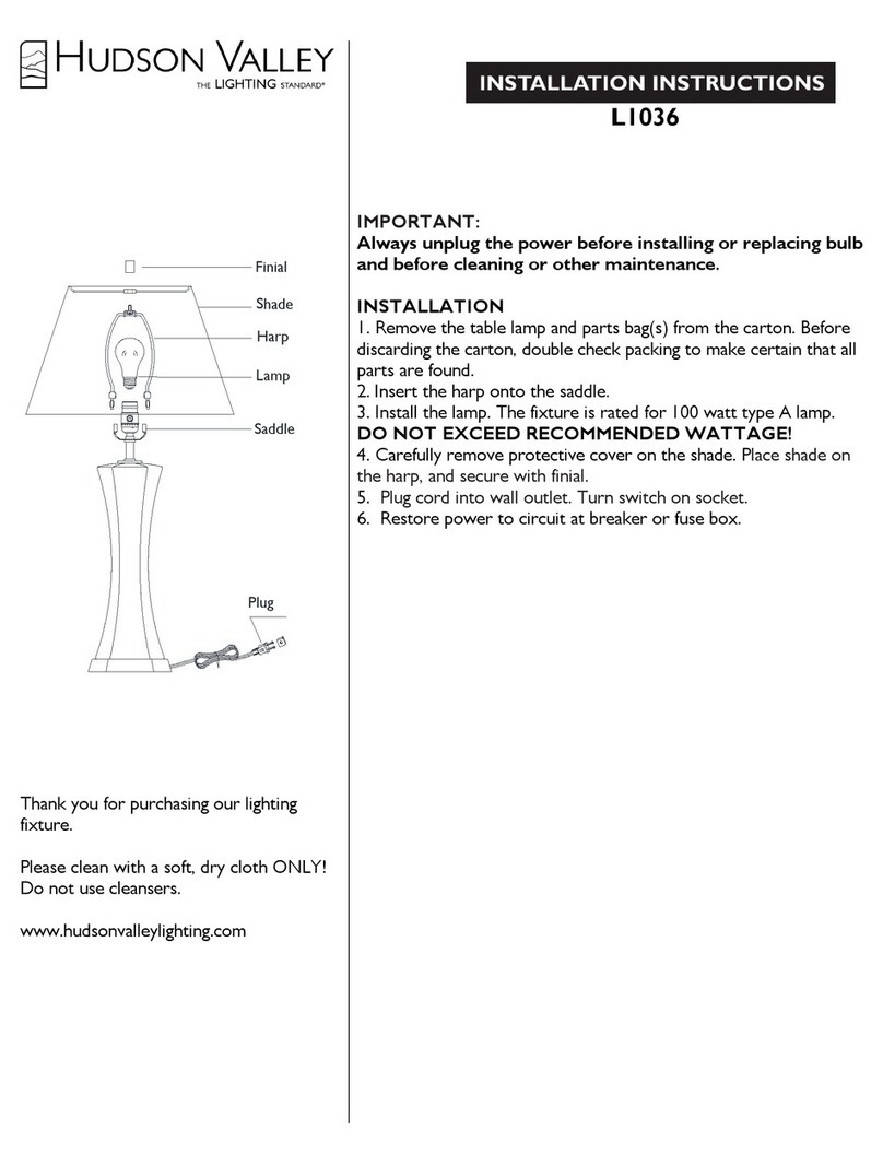 hudson valley L1036 installation instructions