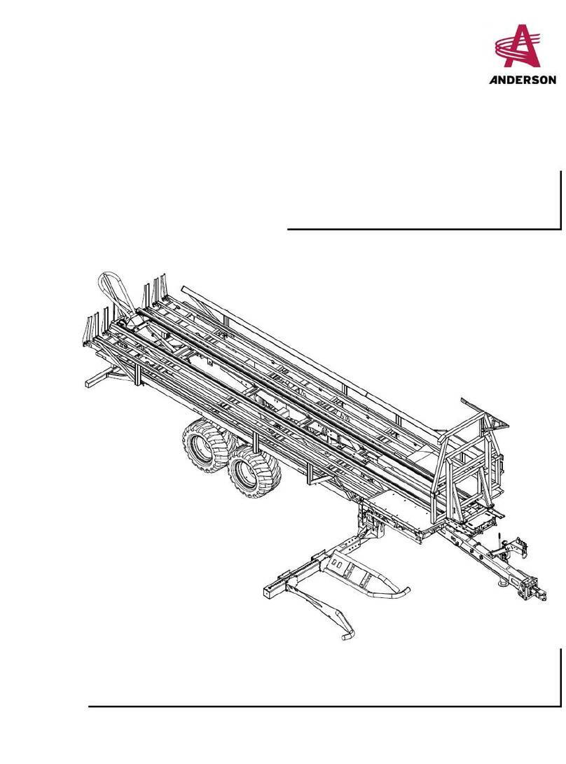 Anderson RBM1400 Operator's manual