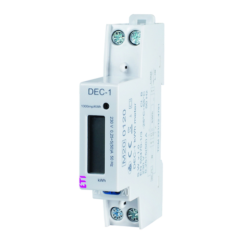ETI DEC-1 User manual