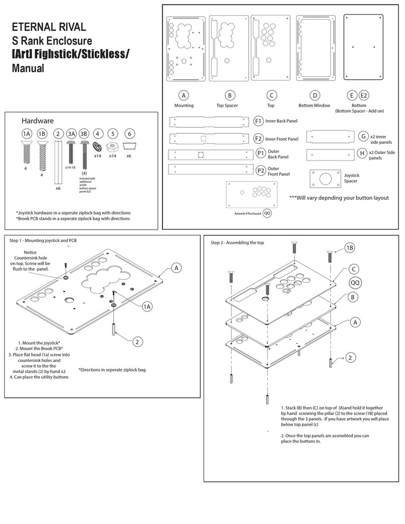 ETERNAL RIVAL Art Fighstick manual