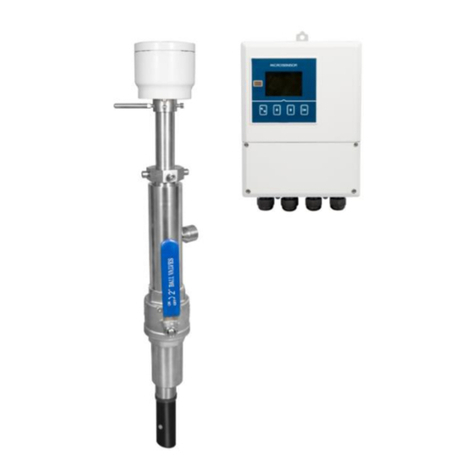 Microsensor MFE600C User manual