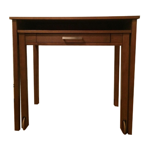 West Elm jay desk User manual West Elm jay desk User manual