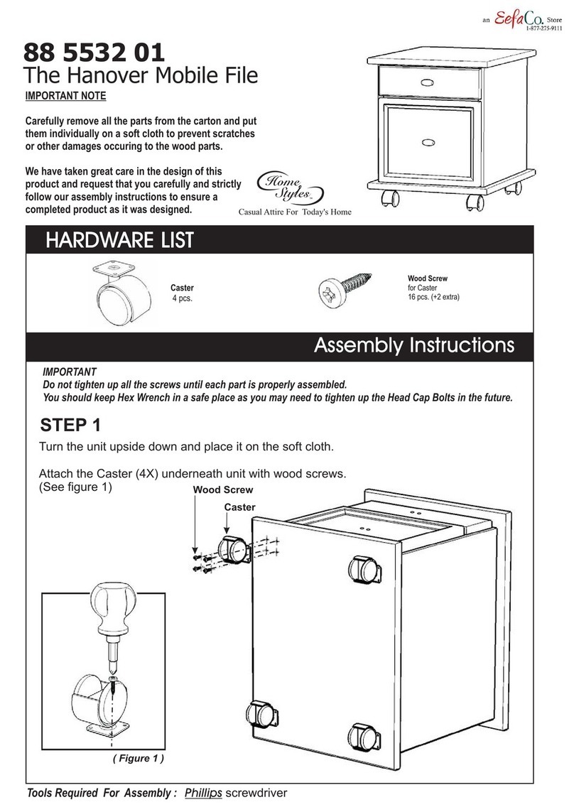 EefaCo.Store 88 5532 01 Assembly instructions