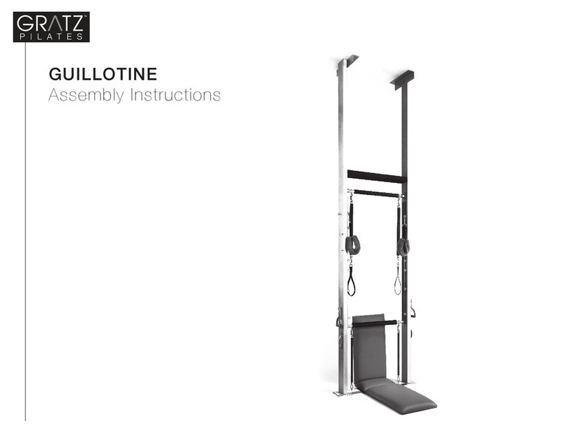Gratz Pilates GUILLOTINE User manual