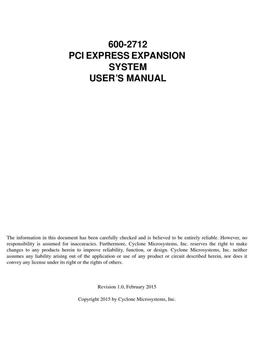 CyClone 600-2712 user manual