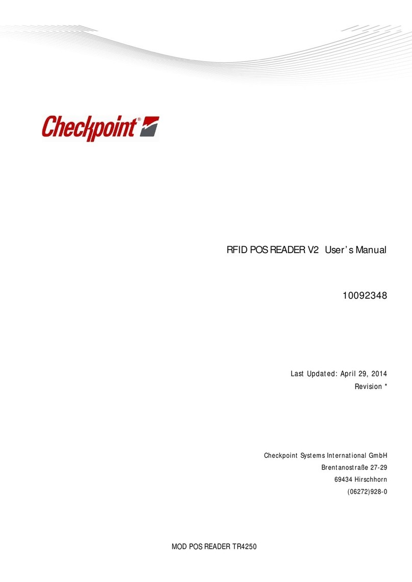 Checkpoint 10092348 User manual