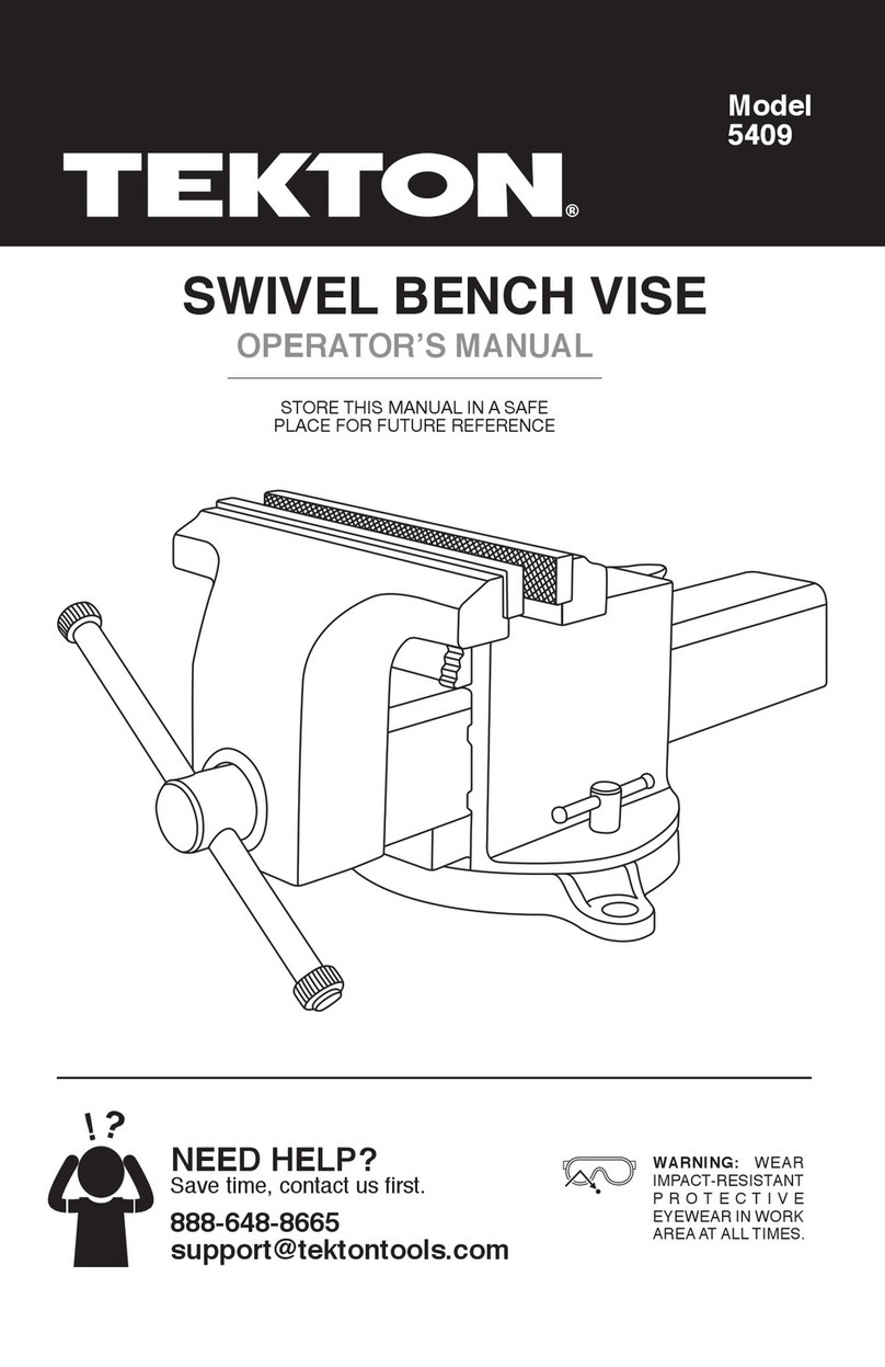 tekton 5409 User manual