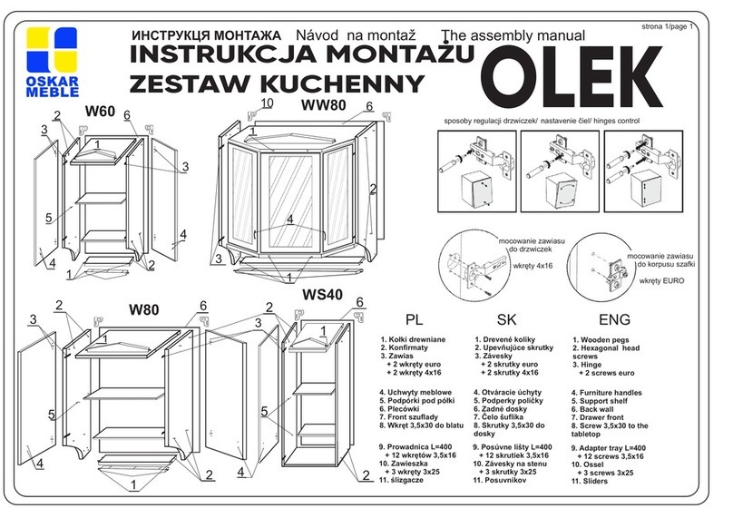 OSKAR OLEK User manual