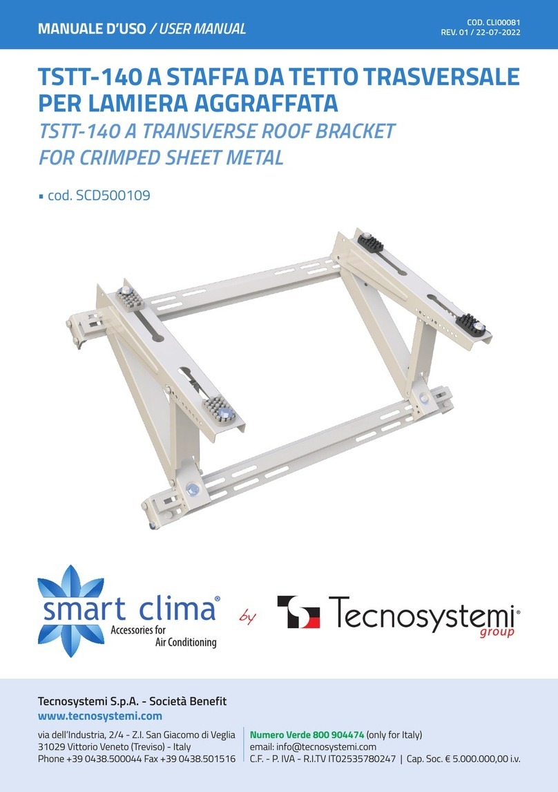 Tecnosystemi smart clima TSTT-140 A user manual