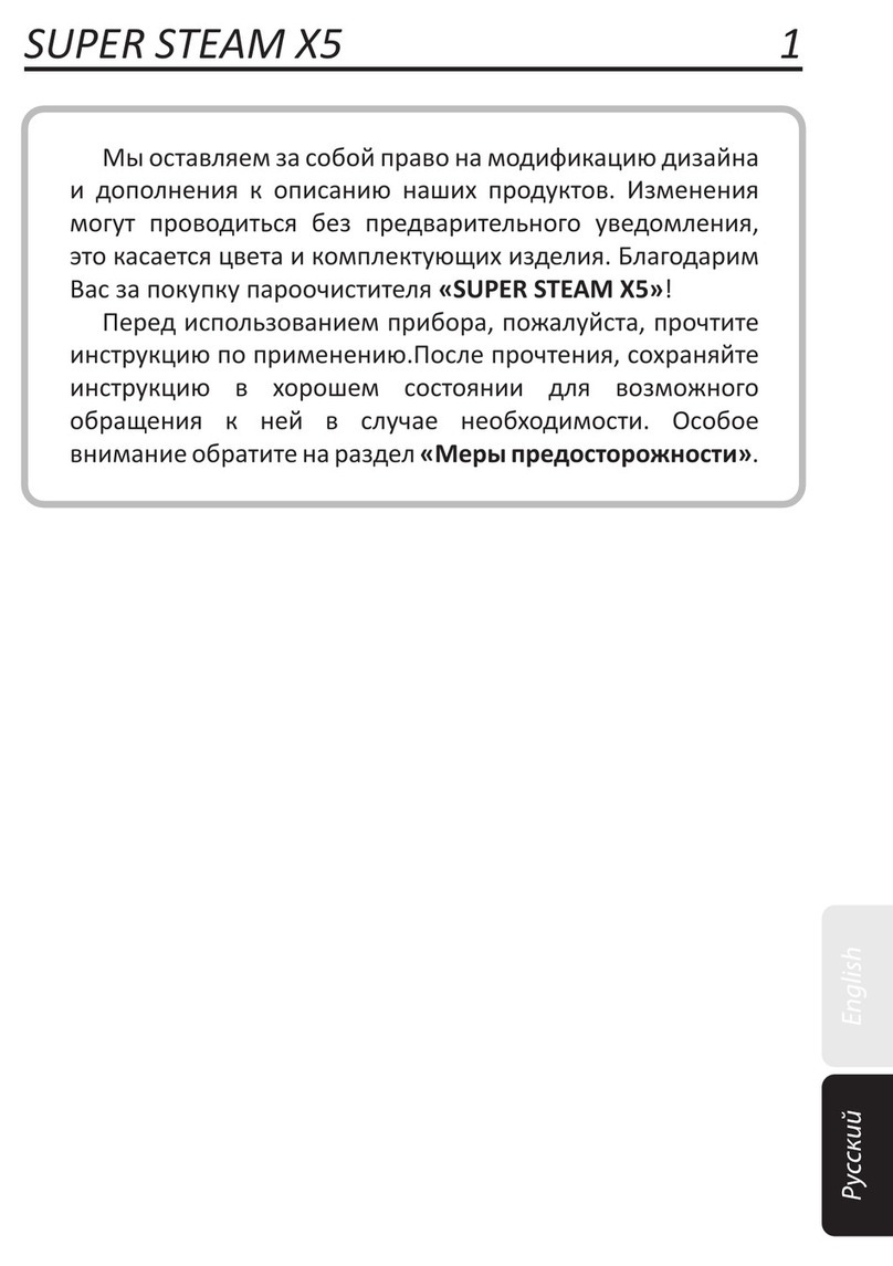 Super Steam X5 manual