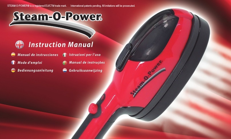 Steam-O-Power 5821102 instruction manual
