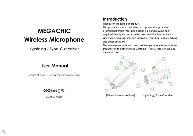 MEGACHIC M3-WmicroA user manual