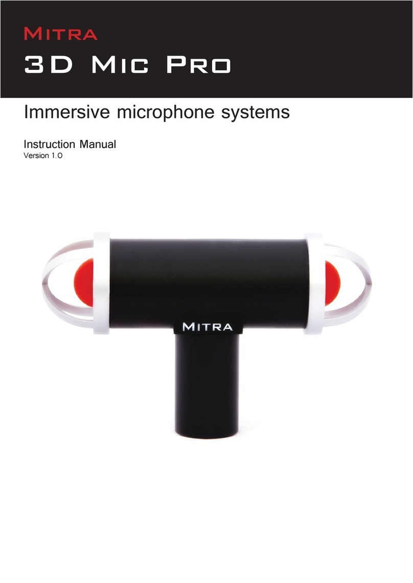 Mitra 3D Mic Pro instruction manual