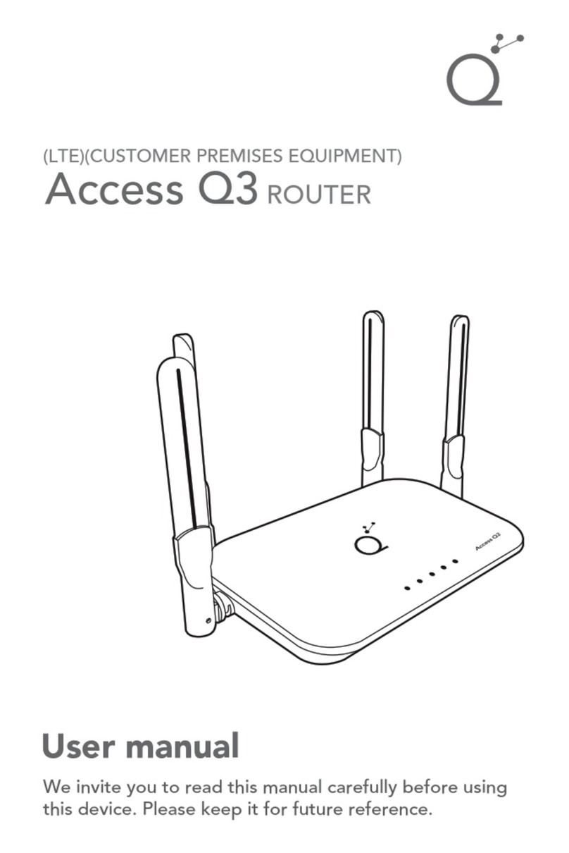 QUAMTUM CONNECTIVITY Access Q3 user manual