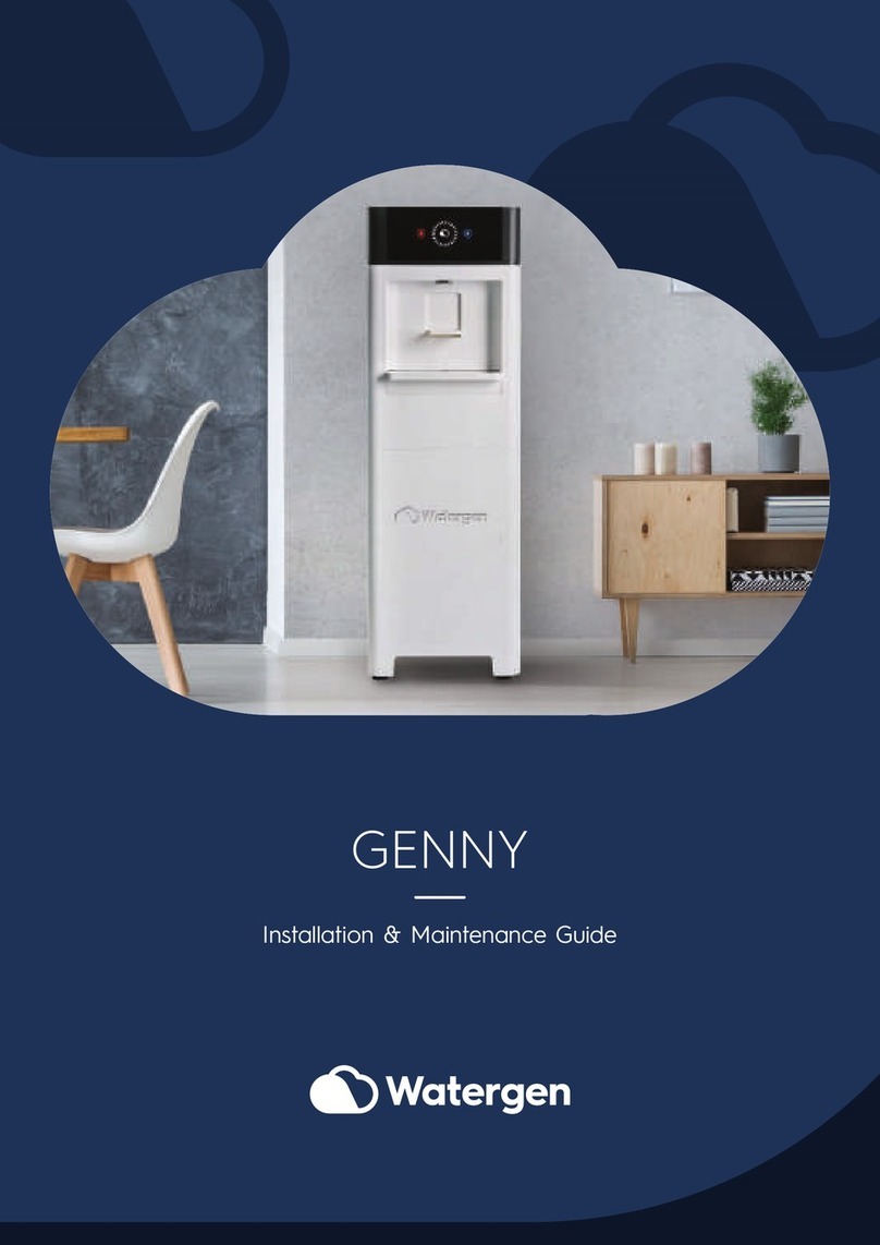 Watergen GENNY Installation & maintenance guide