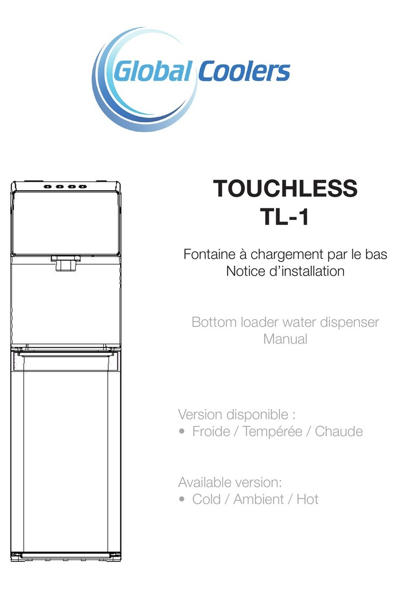 Global Coolers TOUCHLESS TL-1 manual