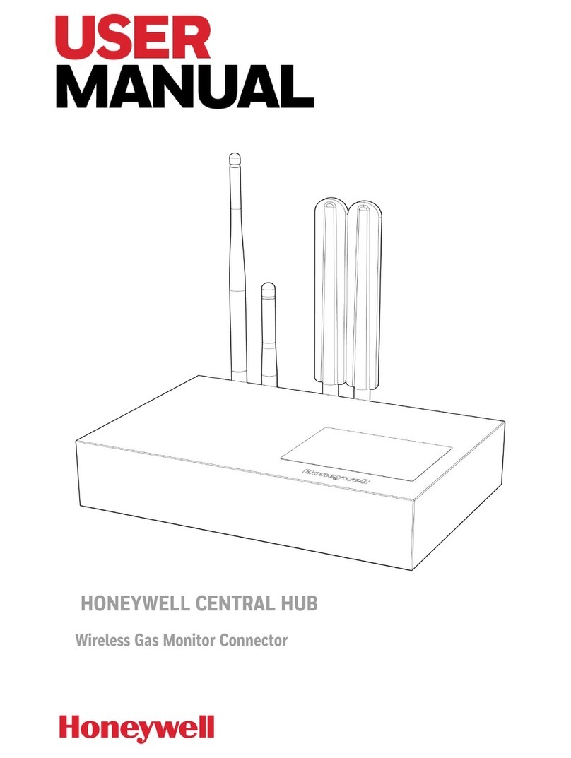 Honeywell CENTRAL HUB user manual