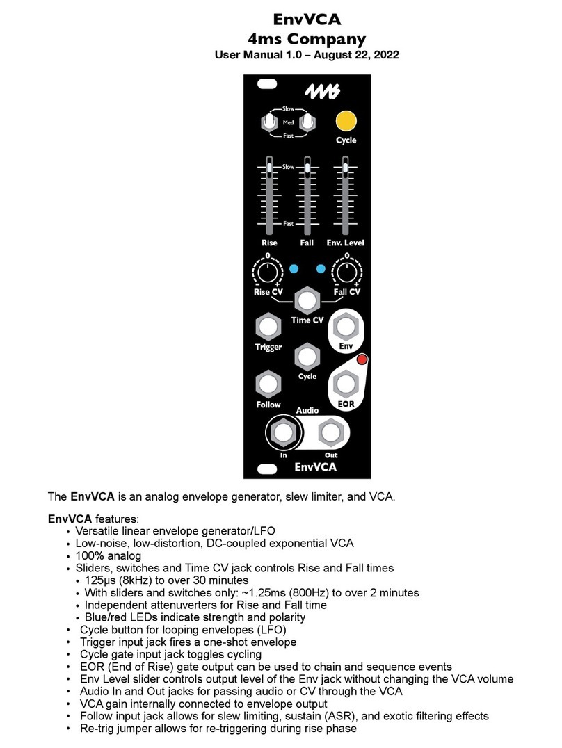 4ms EnvVCA user manual