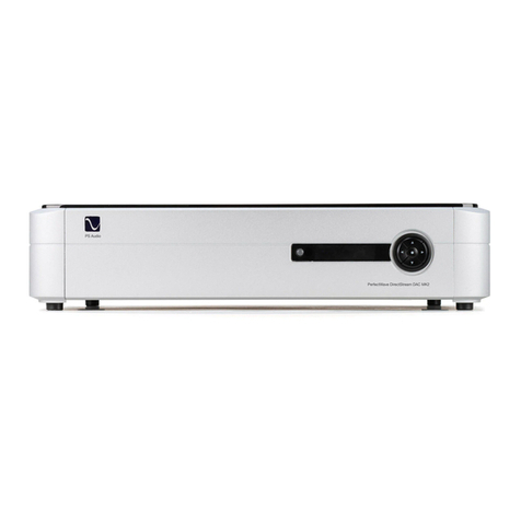 PS Audio PerfectWave DirectStream DAC MK2 Quick start guide
