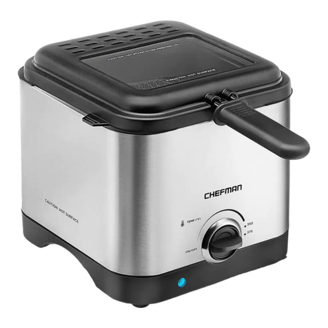 Chefman Fry Guy RJ07-15-SS User manual
