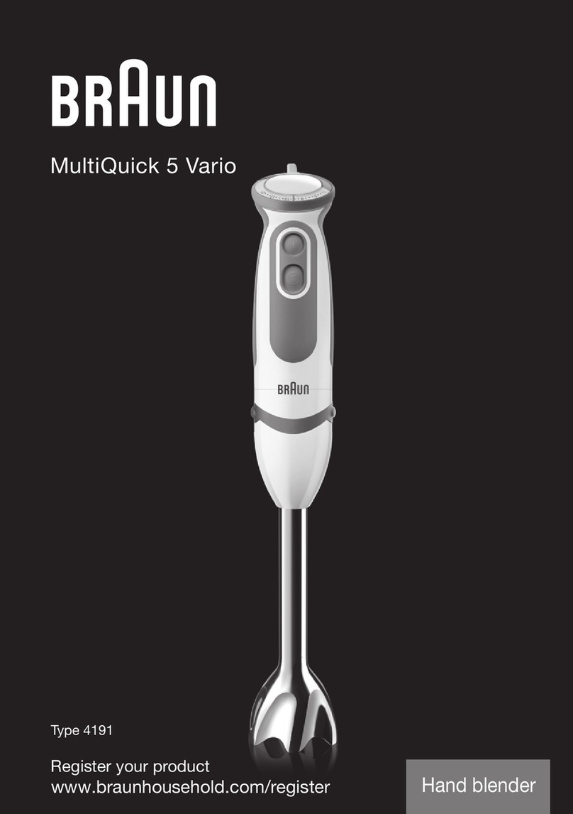 Braun Multiquick 5 Vario series User manual