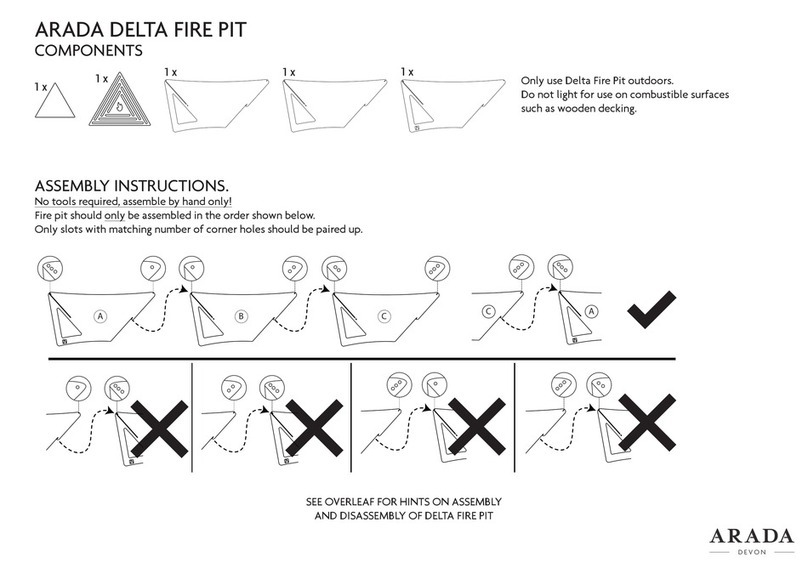 Arada DELTA Assembly instructions Arada DELTA Assembly instructions
