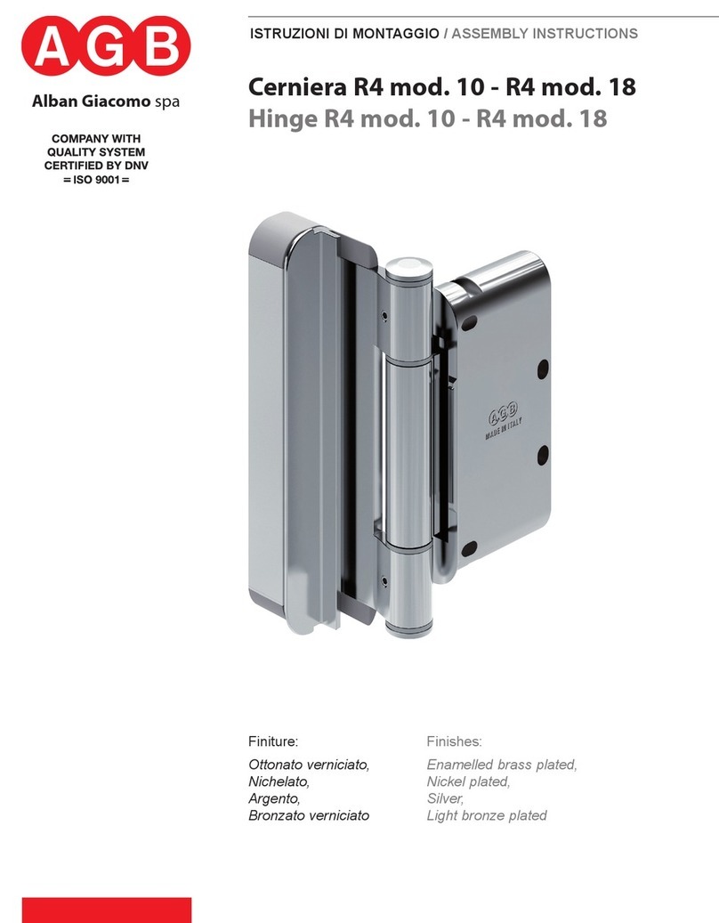 AGB R4 10 Assembly instructions