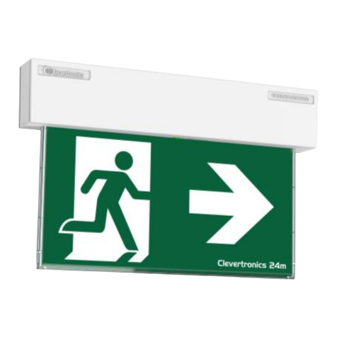 Clevertronics LP Ultrablade Pro CUBPRO-SM Series Installation and operating instructions