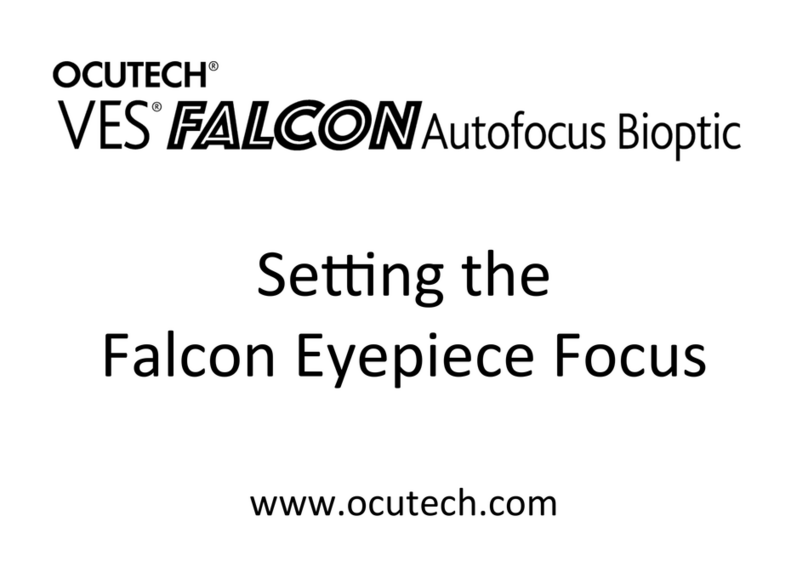 Ocutech VES FALCON Autofocus Bioptic manual