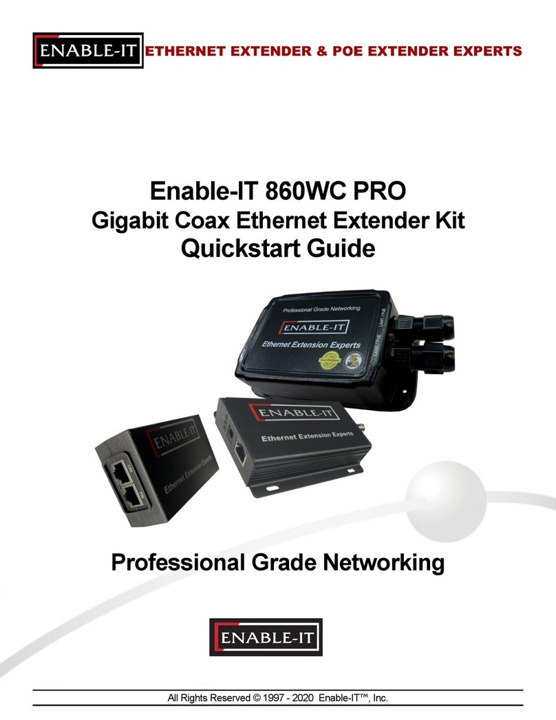 Enable-IT 860WC PRO quick start guide