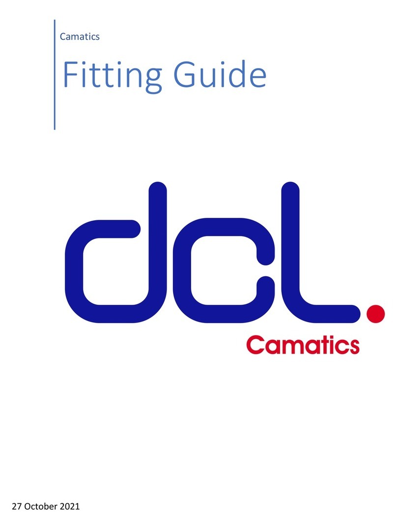 DCL Camatics VT2500 Assembly instructions