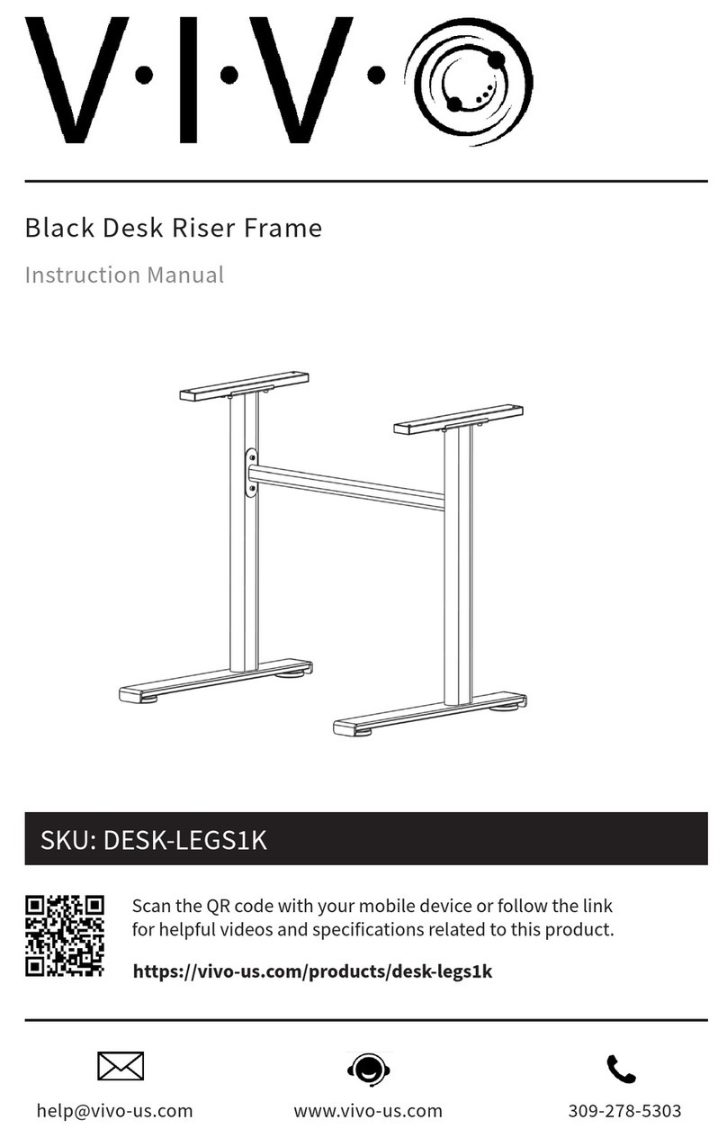 Vivo DESK-LEGS1K instruction manual