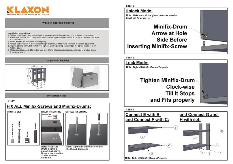 Klaxon G0250IT0004 installation guide