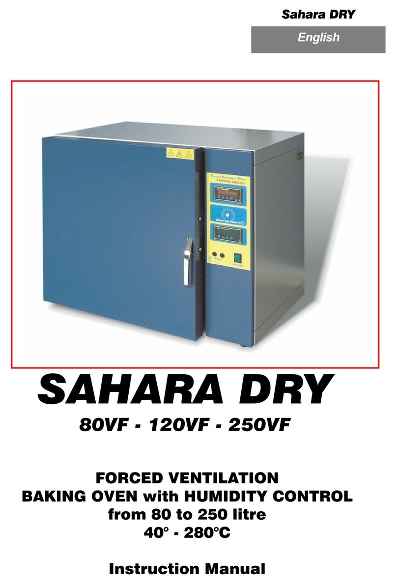 SAHARA DRY 80VF instruction manual