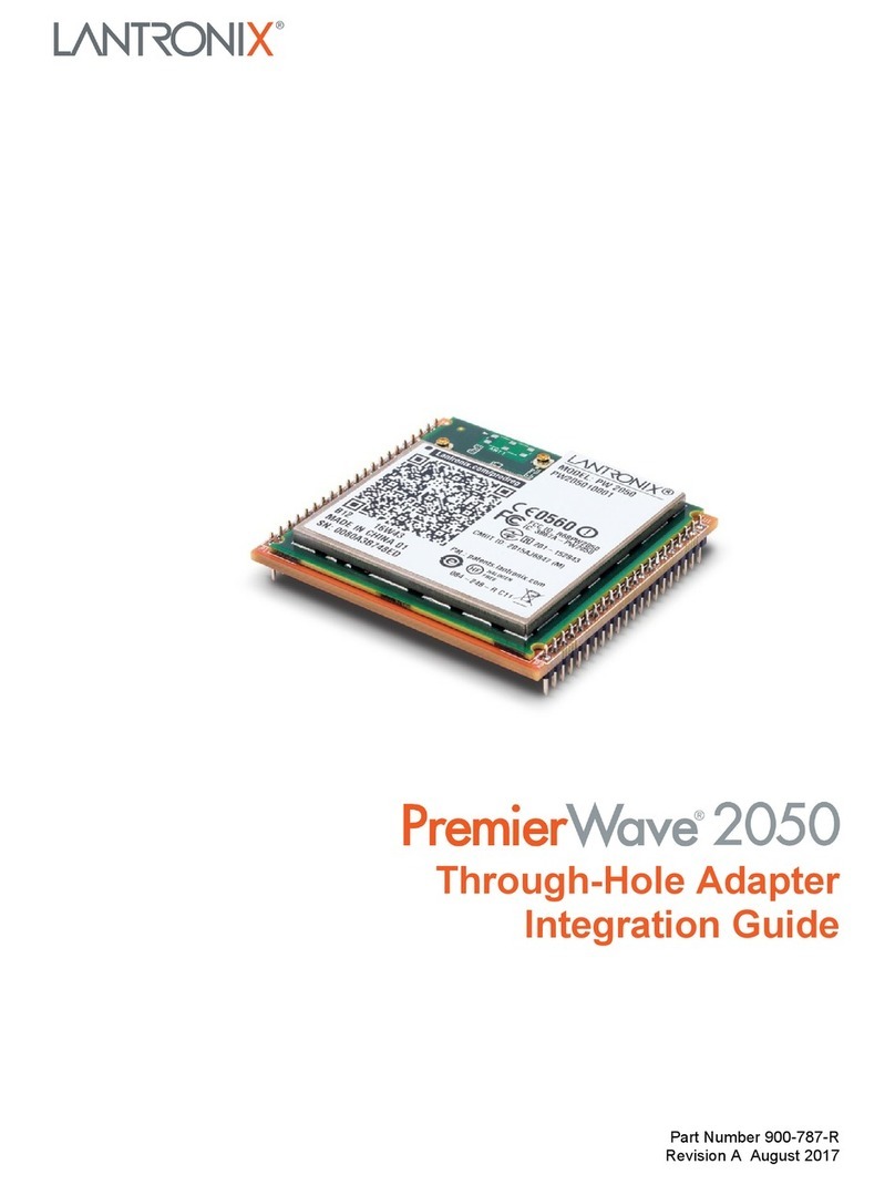 Lantronix PremierWave 2050 Integration guide