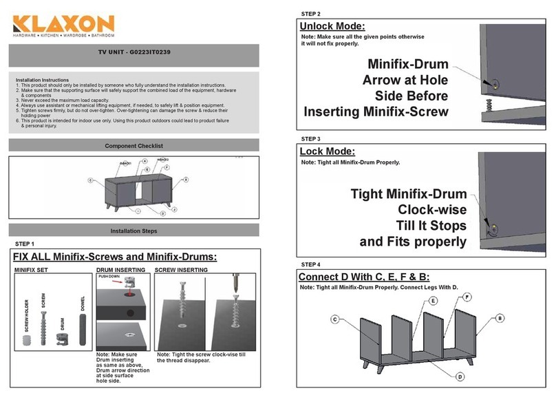 Klaxon G0223IT0239 User manual