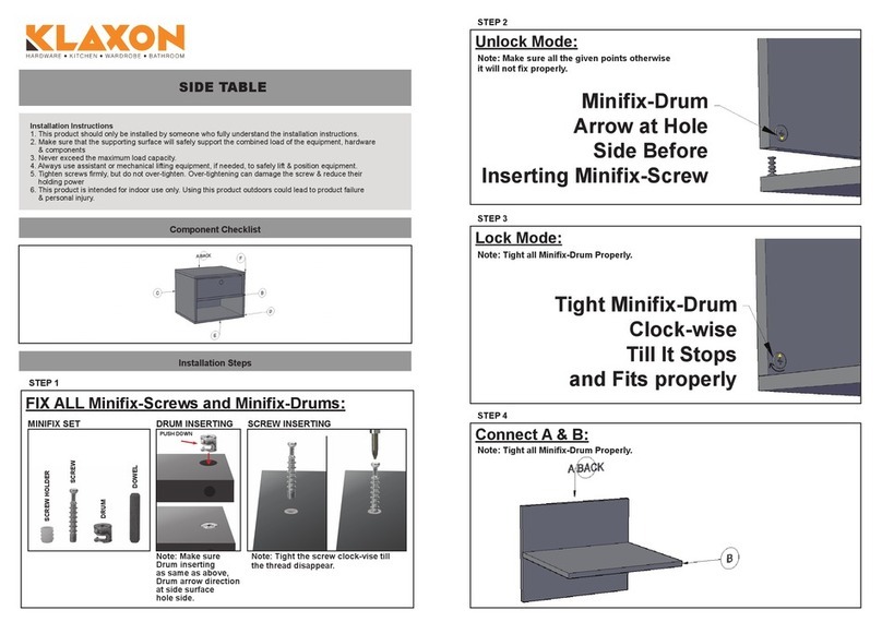 Klaxon G0250IT0049 installation guide