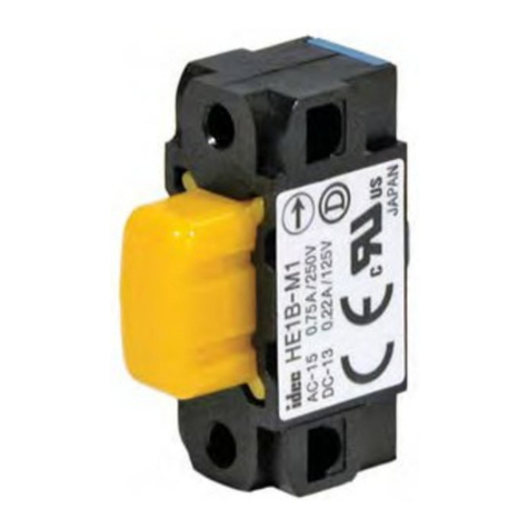 IDEC HE1B Series User manual